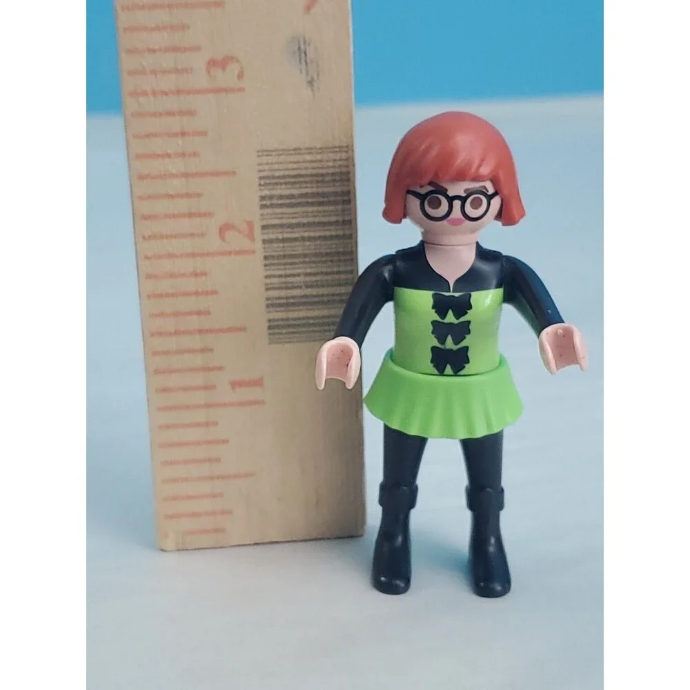 Playmobil Ghostbusters JANINE MELNITZ Figure Female Glasses Black Green 9219...